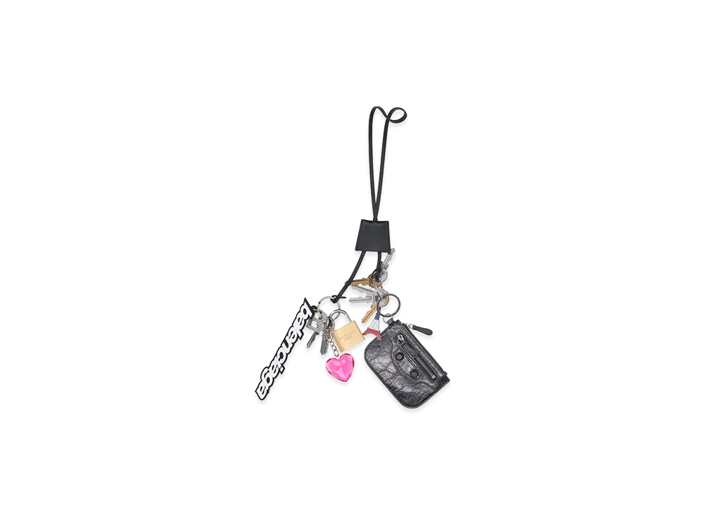 BALENCIAGA Women's Keychains "Gray"