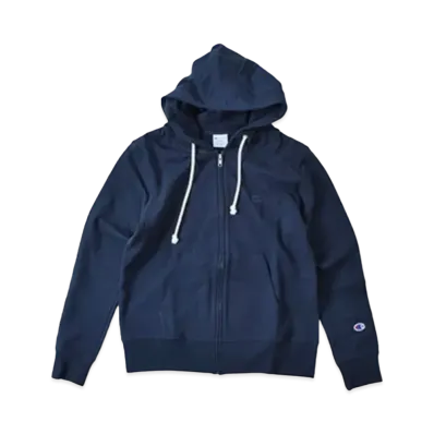 Champion Zip Hood Sweat Parka "Navy"