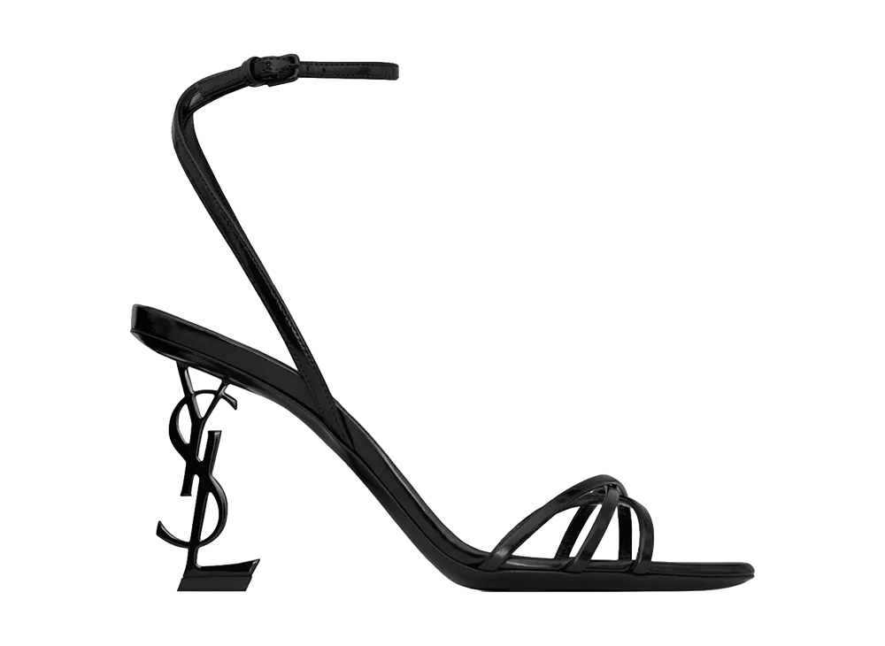 Saint Laurent Women's Opyum Sandals "Black"