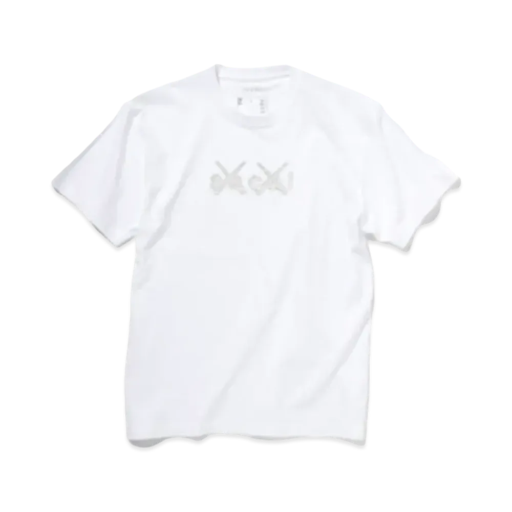 sacai x KAWS Print T-Shirt"White"