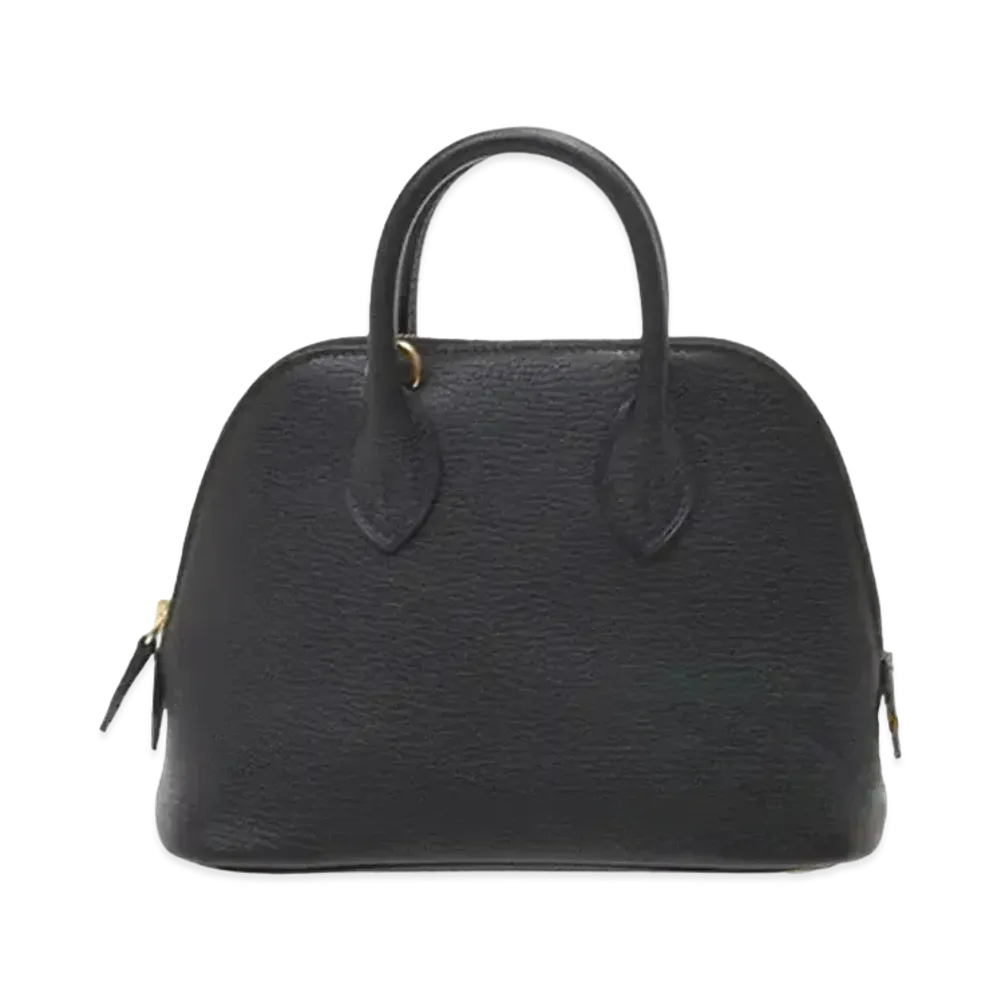 Hermes Bolide 1929 Chevre Mysore "Noir/Gold"