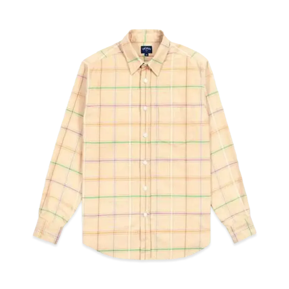 Noah Tartan Flannel Shirt "Tan"