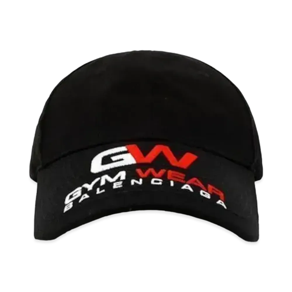 BALENCIAGA Gym Wear Cap "Black"