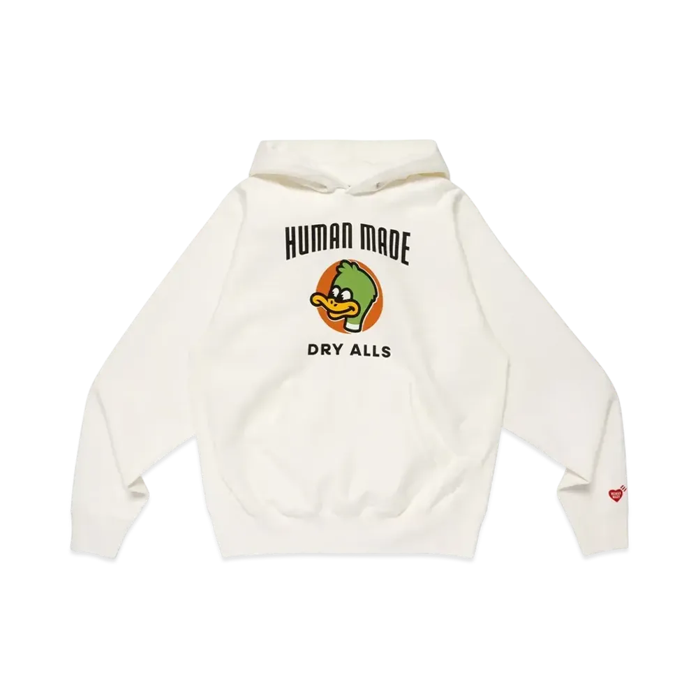 HUMAN MADE Heavyweight Hoodie "White"