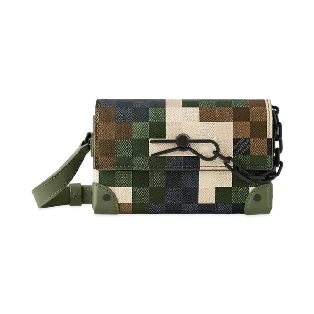 Louis Vuitton Steamer Wearable Wallet "Damoflage Green"