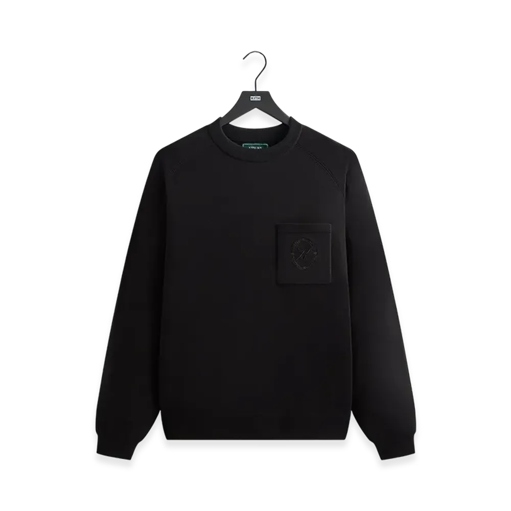 Kith Ivy Fine Knit Addison Sweater "Black"
