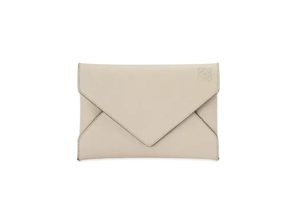 LOEWE Envelope Pouch In Goatskin "Angora"