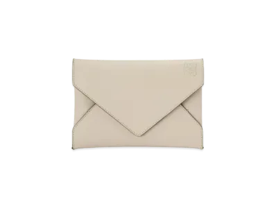 LOEWE Envelope Pouch In Goatskin "Angora"