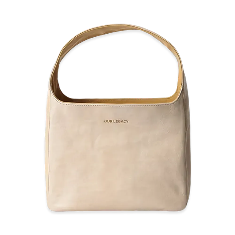 OUR LEGACY Women's Brick Bag "Deep Perla Leather"