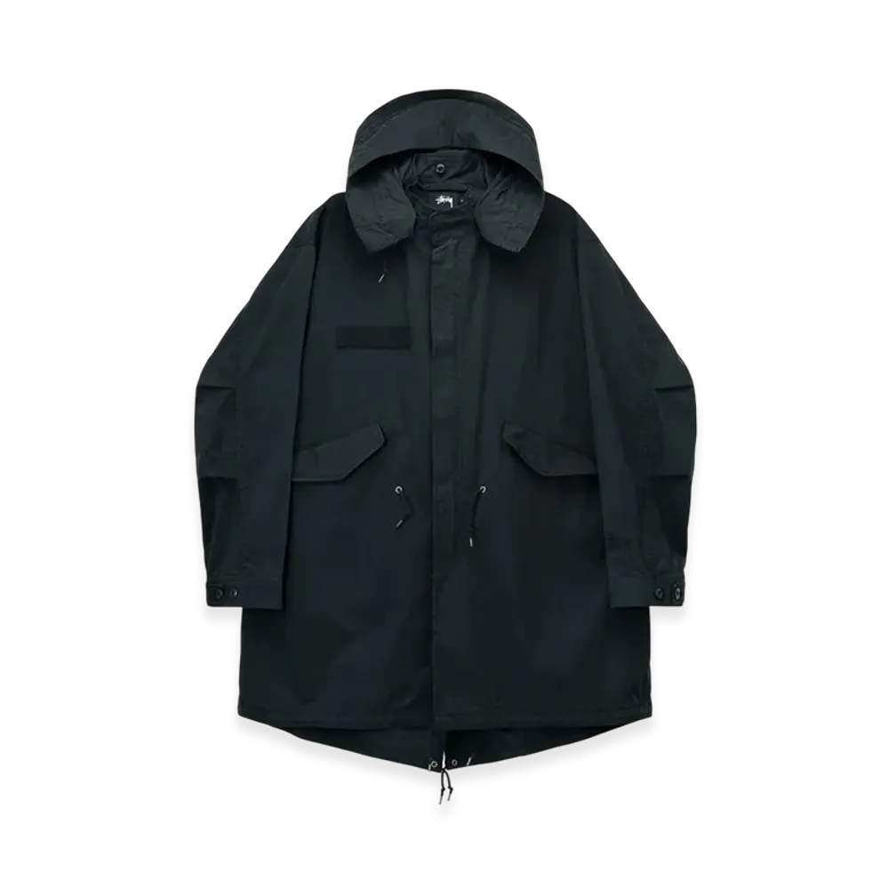 Stussy Nyco Fishtail Parka "Black"