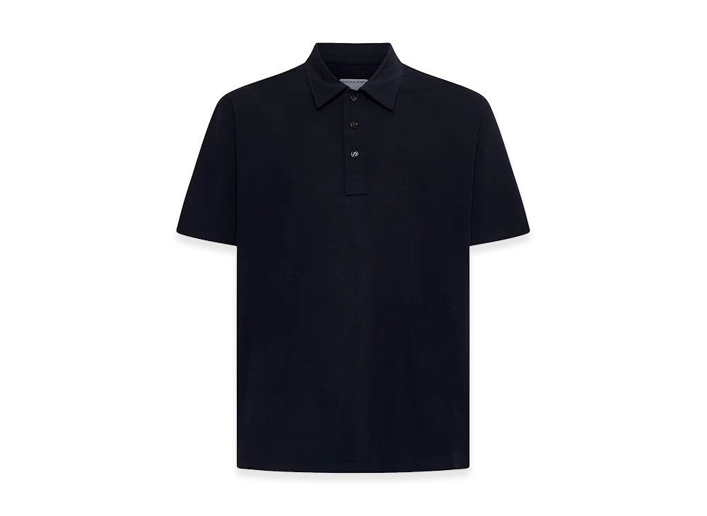 Bottega Veneta Polo Shirt "Navy"