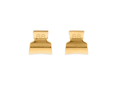 BALENCIAGA Pretty Mini Hair Grip Set "Gold"