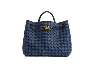 Bottega Veneta Medium Andiamo "Abyss/Indigo"