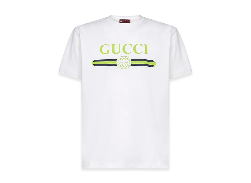 GUCCI Cotton Sweatshirt "White"
