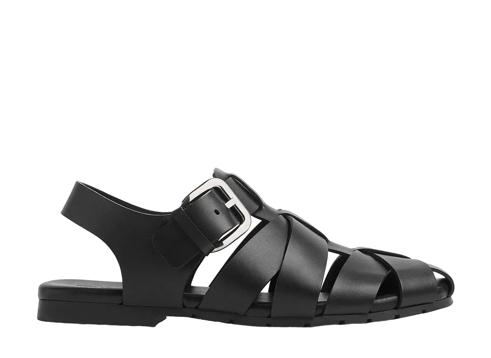 Bottega Veneta Alfie Sandal "Black"