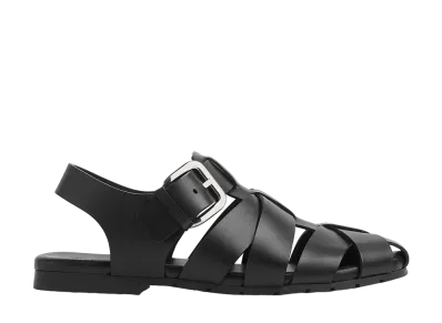 Bottega Veneta Alfie Sandal "Black"