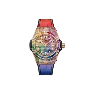 HUBLOT Big Bang One Click King Gold Rainbow 33mm