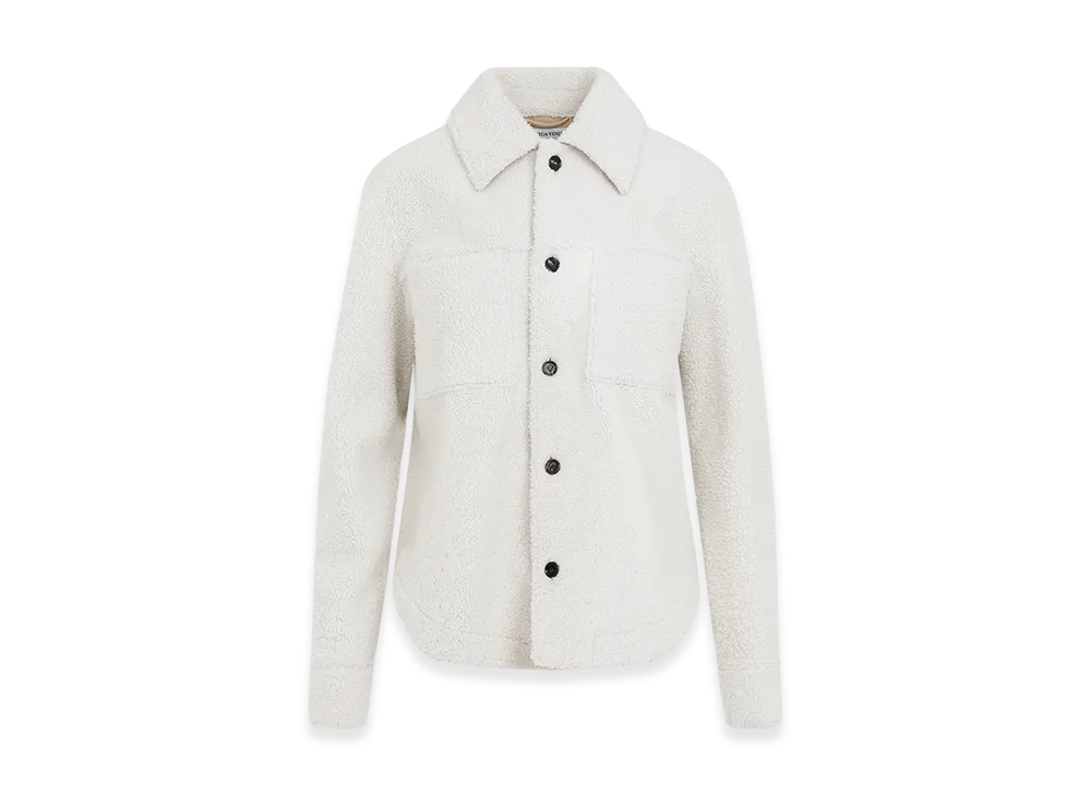 Bottega Veneta Women's Shearling Jacket "White"