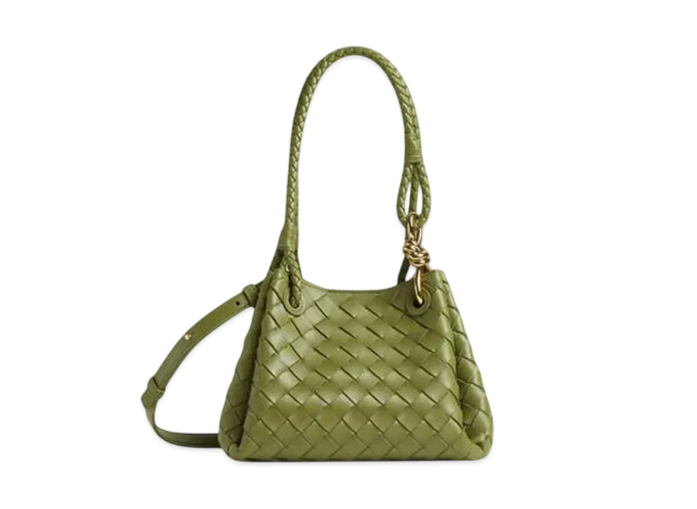 Bottega Veneta Small Parachute "Matcha"