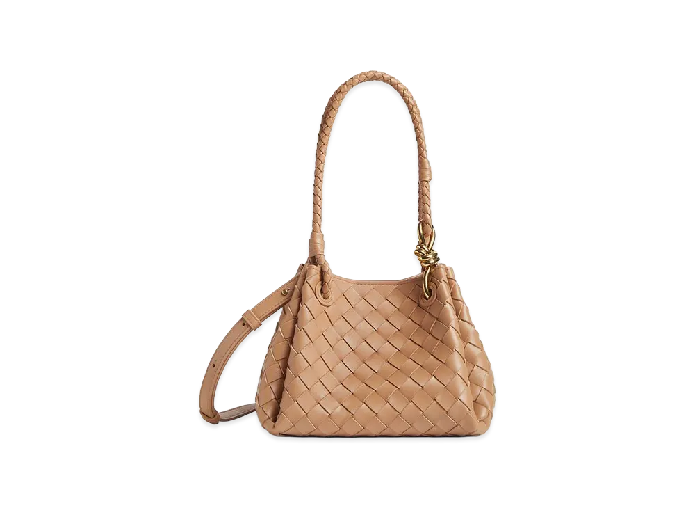 Bottega Veneta Small Parachute "Pale Brown"