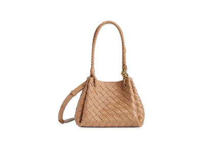 Bottega Veneta Small Parachute "Pale Brown"