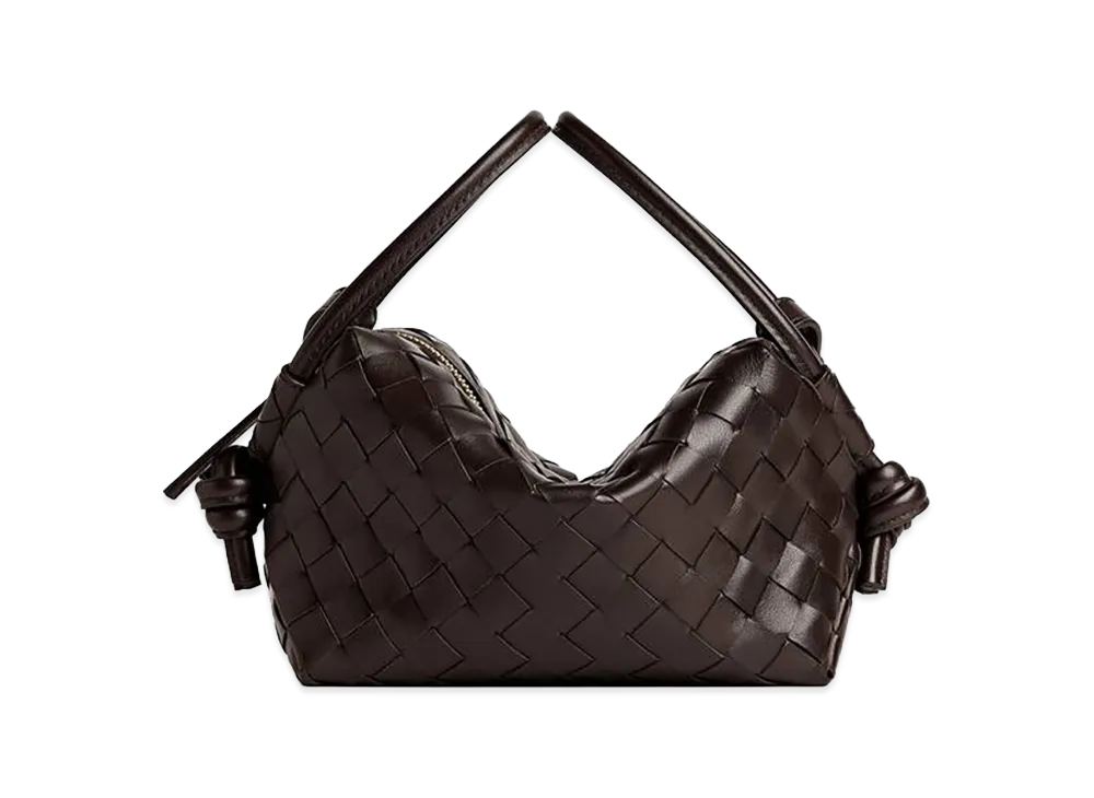 Bottega Veneta Loop Top Handle "Fondente"