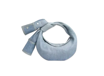 Bottega Veneta Mini Jodie "Blue Washed/Sunflower Pearl"