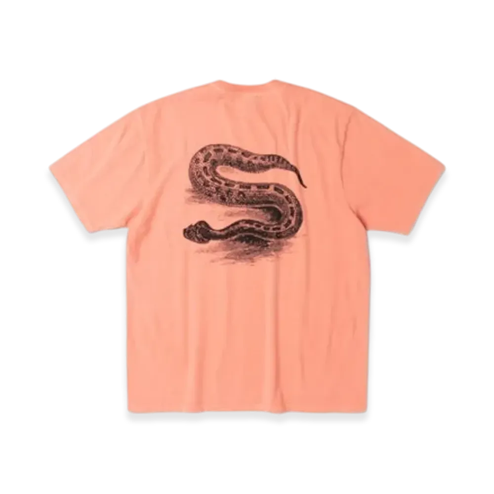 Stussy Serpent Tee Pigment Dyed "Sherbert"
