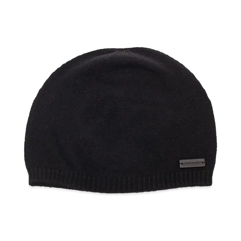 Saint Laurent Cashmere Beanie "Black"