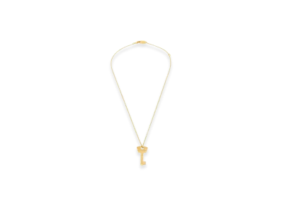 BALENCIAGA Amour Key Necklace "Gold"