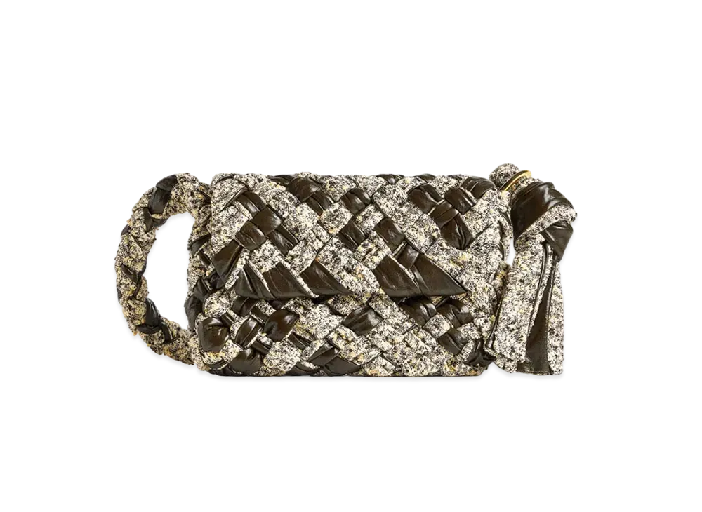 Bottega Veneta Kalimero Citta "Yellow/Chalk/Black/Kaki"