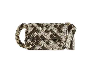 Bottega Veneta Kalimero Citta "Yellow/Chalk/Black/Kaki"