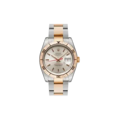 ROLEX Datejust Turn-O-Graph "Silver/Stainless Steel/Everose Gold"