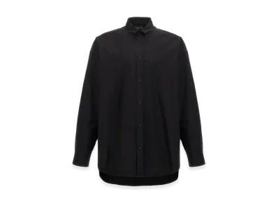 BALENCIAGA Logo Embroidery Shirt "Black"