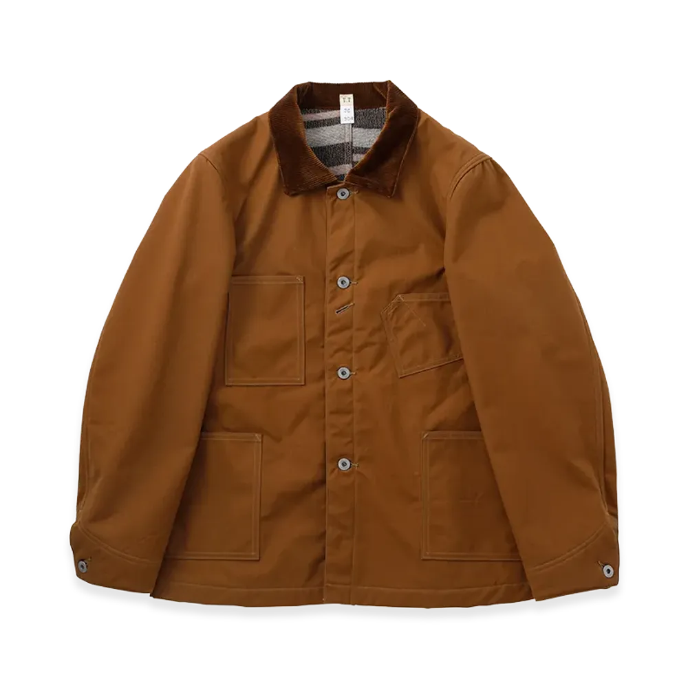 T.T Taiga Takahashi LOT.304 Blanket Lining Coverall Jacket "Camel"