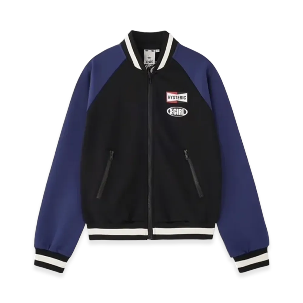 HYSTERIC GLAMOUR x X-Girl Track Jacket "Blue"