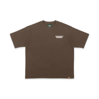 STARBUCKS STAND by BEAMS Animal Print T-shirt Elephant "Brown"