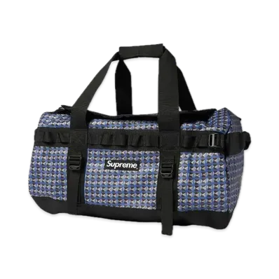 Supreme x The North Face Studded Small Base Camp Duffle Bag. 42L. "Royal"