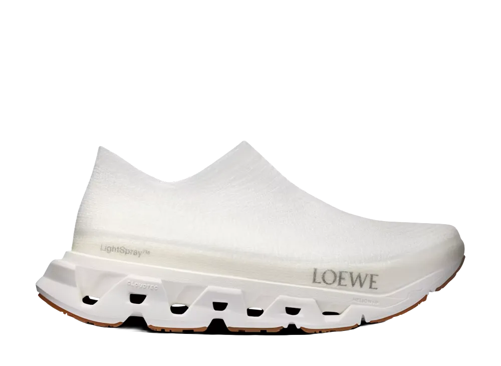 LOEWE × On LightSpray Cloudmonster "White"