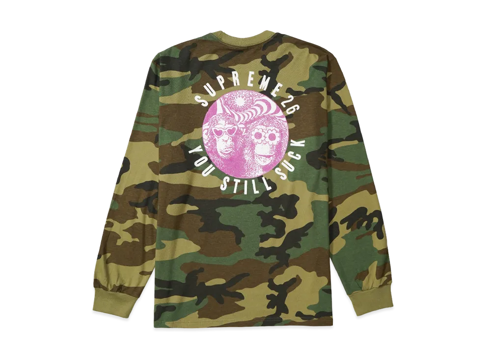 Supreme You Still S**k L/S Tee "Woodland Camo"