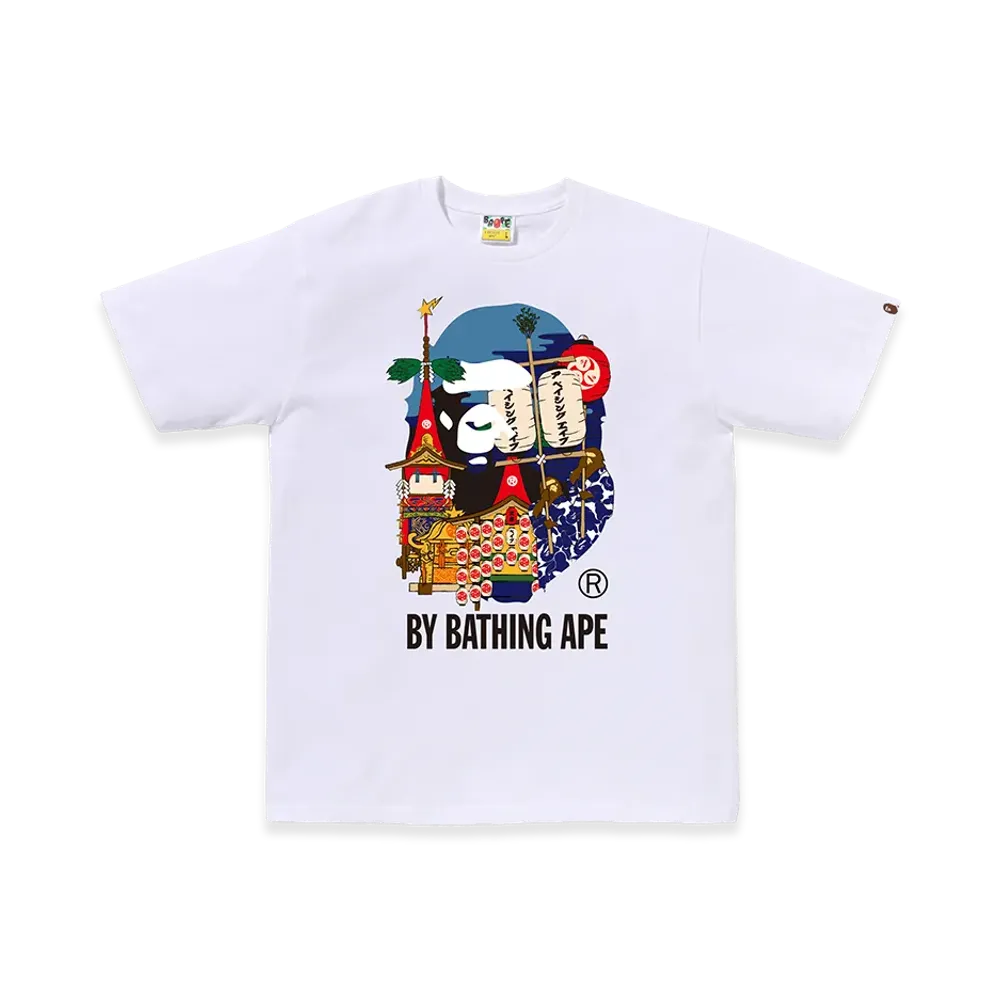 A BATHING APE Kyoto Festival By Bathing Ape Tee "White"