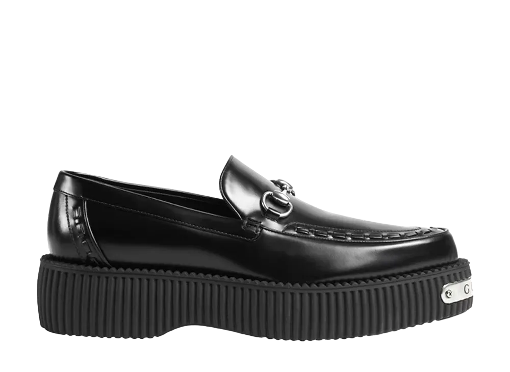 グッチ ホースビット メンズ クリーパー ローファー 