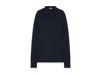 The Row Women's Raveena Cotton T-Shirt "Indigo"