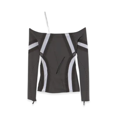 THEREDTHREAD G Tech Tops "Gray"