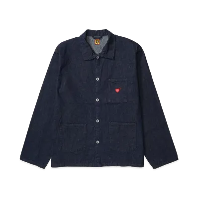 HUMAN MADE x KAWS Kaws Made Denim Coverall Jacket "Indigo"