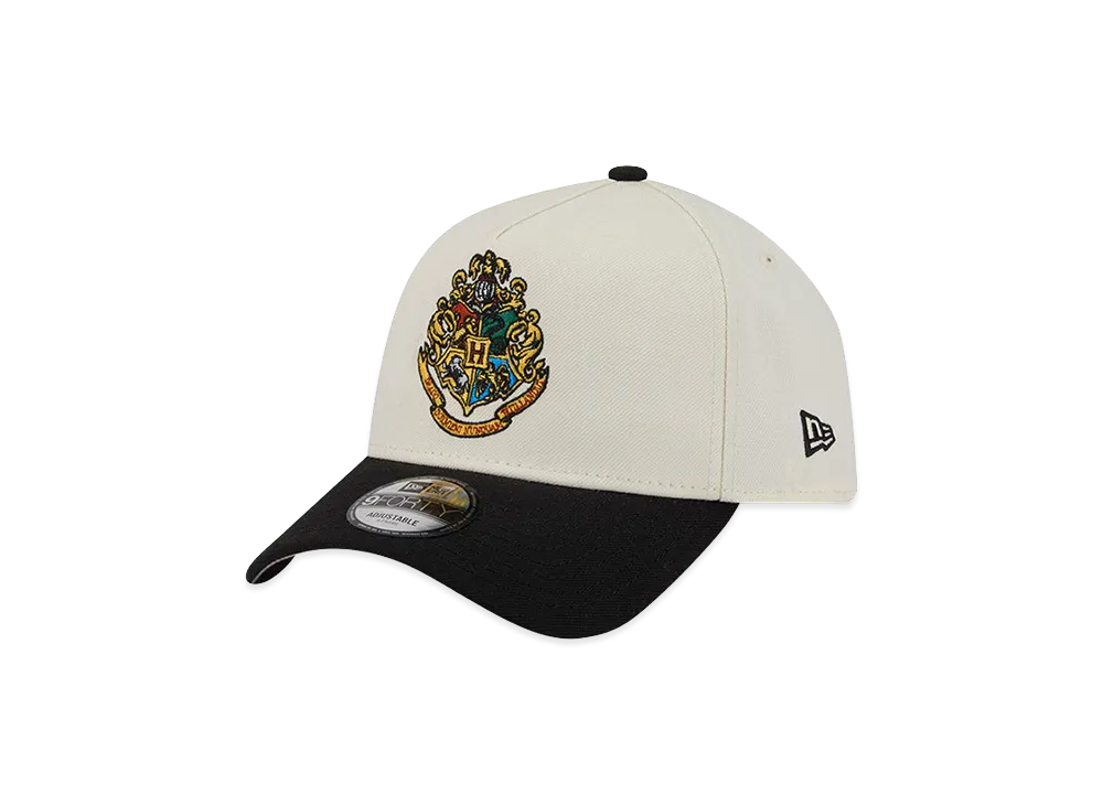 NEW ERA x Harry Potter 9Forty A-Frame Hogwarts "Chrome White"