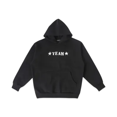 RHC Ron Herman x Team Graphic Sweat Hoodie No2 Sweatshirt "Black"