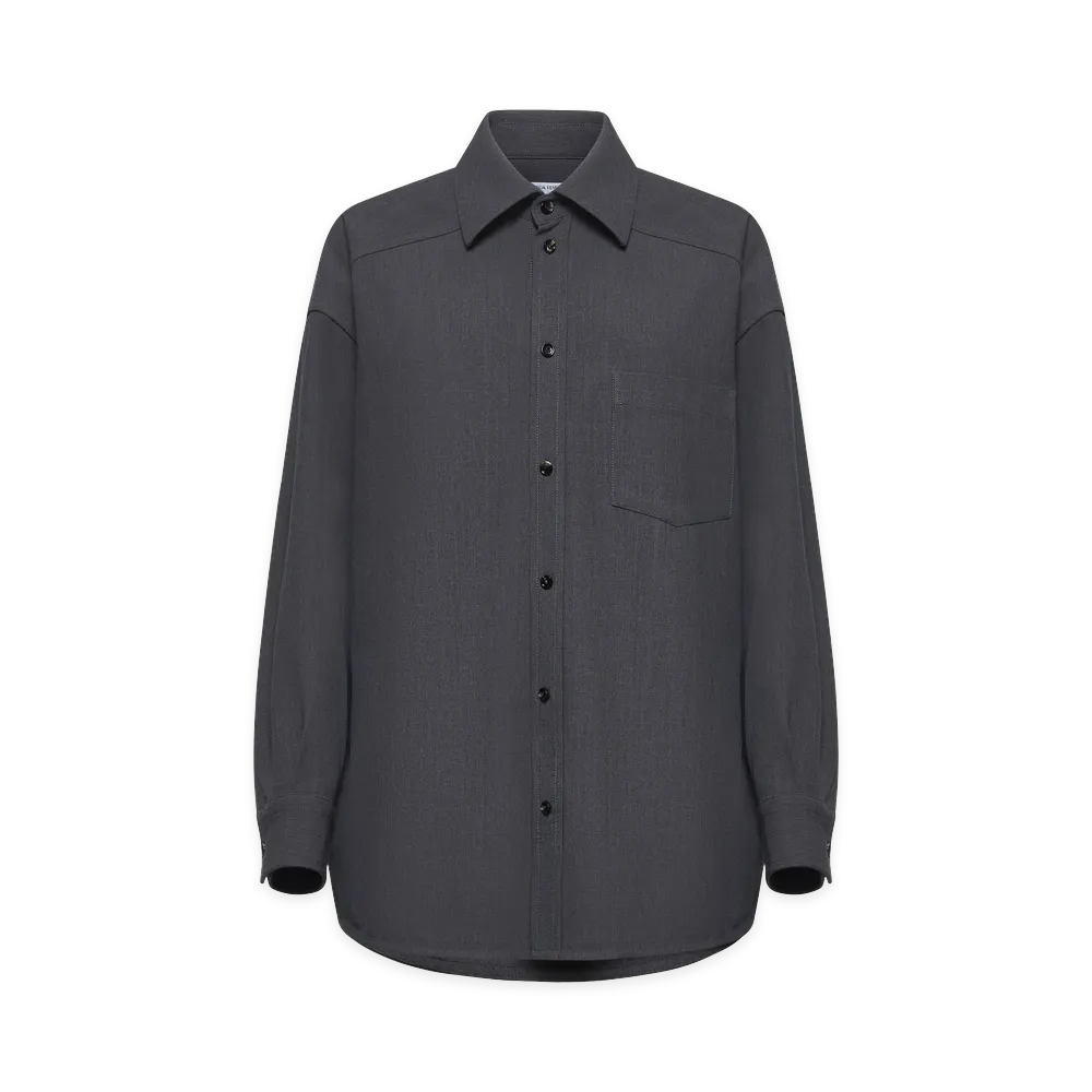 Bottega Veneta Women's Shirts "Grey Melange"