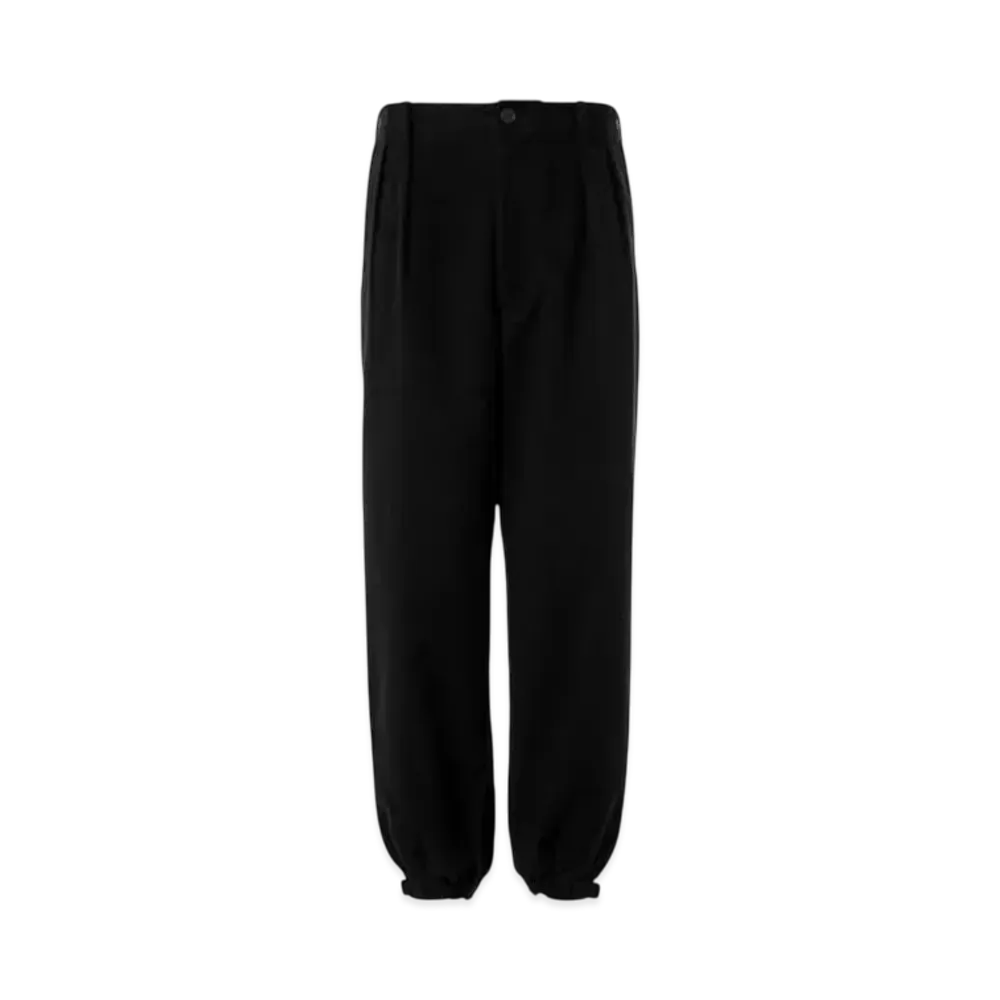 COMME des GARCONS HOMME 24FW Last Delivery Cotton Coma Suede Pants "Black"