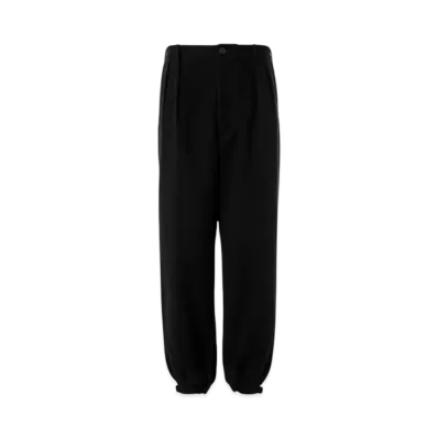 COMME des GARCONS HOMME 24FW Last Delivery Cotton Coma Suede Pants "Black"